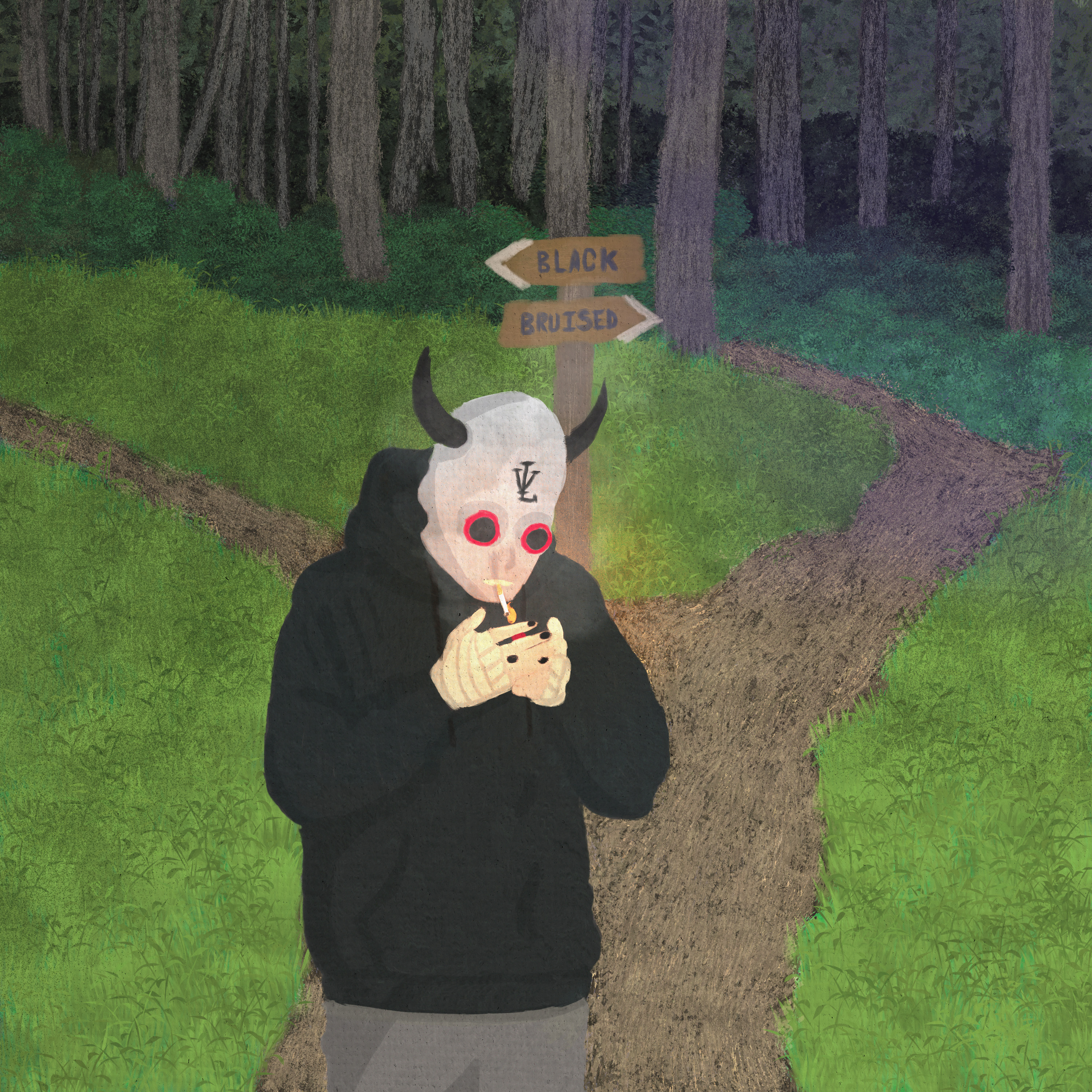 Black & Bruised (Cover)